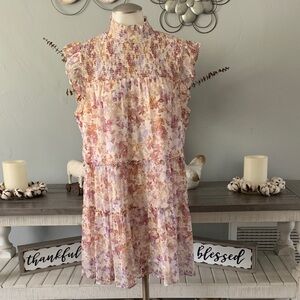 Trixxi Multicolor Textured Dress